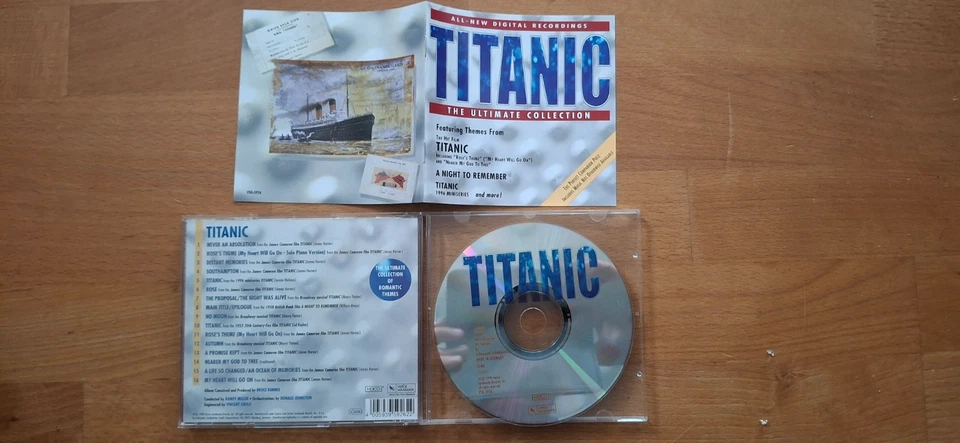 HDCD JAMES HORNER Sol Kaplan etc. Titanic - The Ultimate Collection VARESE 1998 - Bild 1 von 1