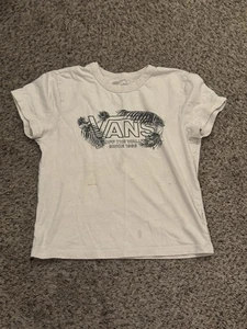 VANS Off The Wall Little Boy Youth Tee Shirt Size Extra Small - Picture 1 of 3