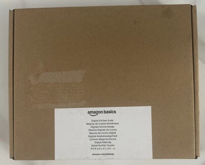 Amazon Basics Digital Kitchen Scale Weighs up to 11 pounds NIB - Image 1 of 3