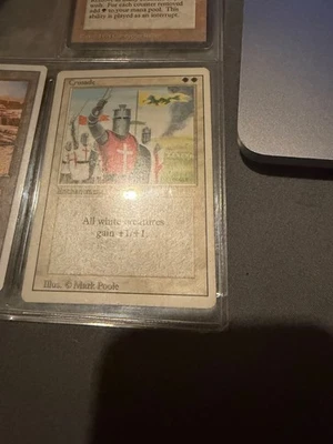 MTG Crusade Revised Edition Regular Rare - Beautiful Condition - Image 1 of 2