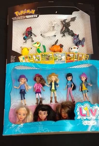 Pokemon 2011 bianco e nero più bambole LIV Happy Meal McDonald's Display POP - Foto 1 di 24