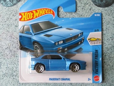 Hot Wheels H6A 016  MASERATI SHAMAL blue 2026 016/250 CaseA - Image 1 of 2