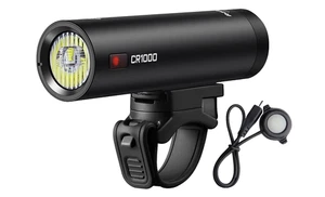 RAVEMEN Front Bike Light Anti Glare CR1000 Lumen Rechargeable IPX6 plus Remote - Picture 1 of 17