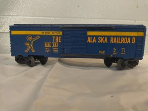 Lionel 6464-825 Vintage O Alaska Boxcar - Type IV - Picture 1 of 7
