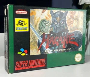 HAGANE The Final Conflict Nintendo SNES Sammler Zustand PAL (Deutsch Ed.) - Bild 1 von 15