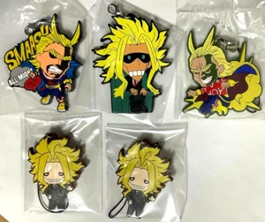 My Hero Academia Nitotan Kuji Correa de Goma Dije x5 Todo Poder Yagi Bokuno Anime - Imagen 1 de 1