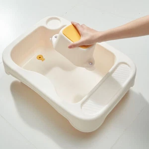 Hair Washing Basin Adjustable Height Portable Bedside Shampoo Bowl for Bedridden - Picture 1 of 21