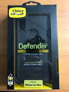 iPhone Xs Max Defender case - Black - Picture 1 of 2