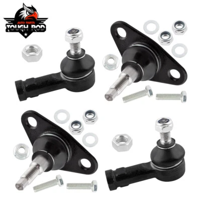 For Volvo 740 745 760 780 940 960 4pcs Front Outer Tie Rod Lower Ball Joints - image 1 of 4