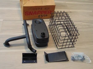 Vintage Snapper Muffler Complete Kit 53166 (Briggs and Stratton 4336) - Picture 1 of 8