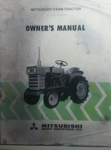 Mitsubishi R1500 Diesel Compact Farm Tractor Owners Manual & Sales Ad Rare Find - Picture 1 of 3