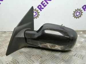 Espejo retrovisor eléctrico Renault Megane II Cabriolet 2003-09 LH Reino Unido pasajeros NV676 negro - Imagen 1 de 2