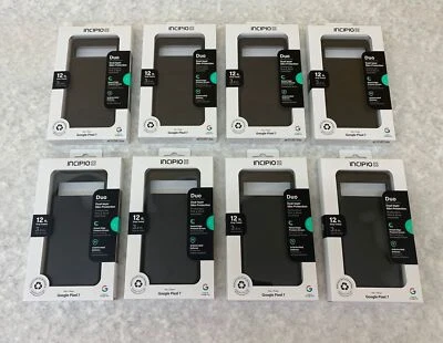 (Lote de 8) Estuche Rígido Delgado Negro Serie Incipio Duo para Google Pixel 7 GG-093-BLK Foto 1 de 4