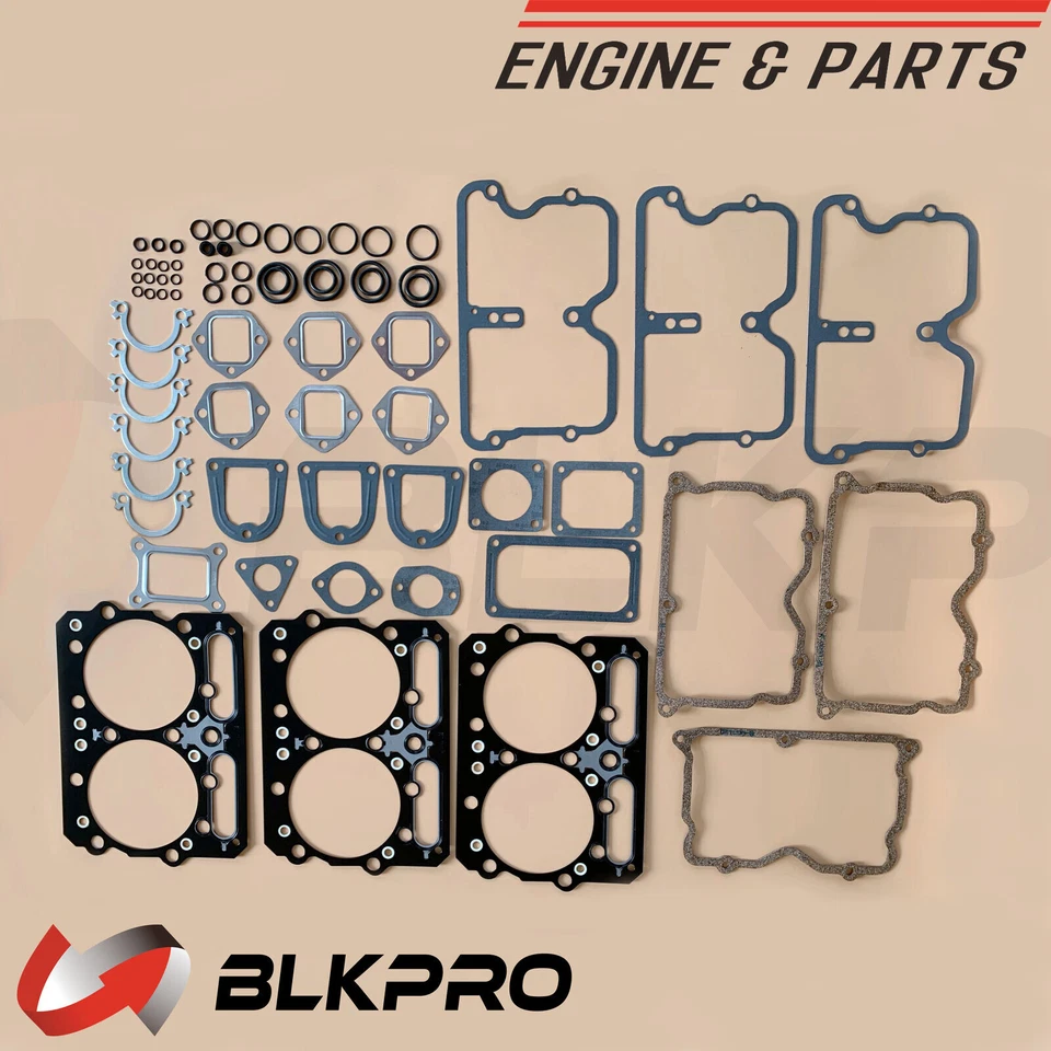 Juego de juntas de cabeza superior para Cummins NTC NH N855 SC BC 3804276 Junta de cubierta de válvula Foto 1 de 4