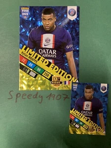 Panini Adrenalyn 2022 FIFA 365 Limited Edition 23 XXL Mbappe 2023 Paris PSG 22 - Picture 1 of 1