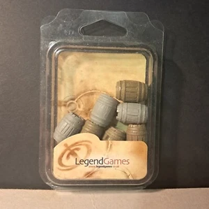 Legend Games 28mm Scale Resin Barrel Set-Sealed Set Of 10 - Picture 1 of 2