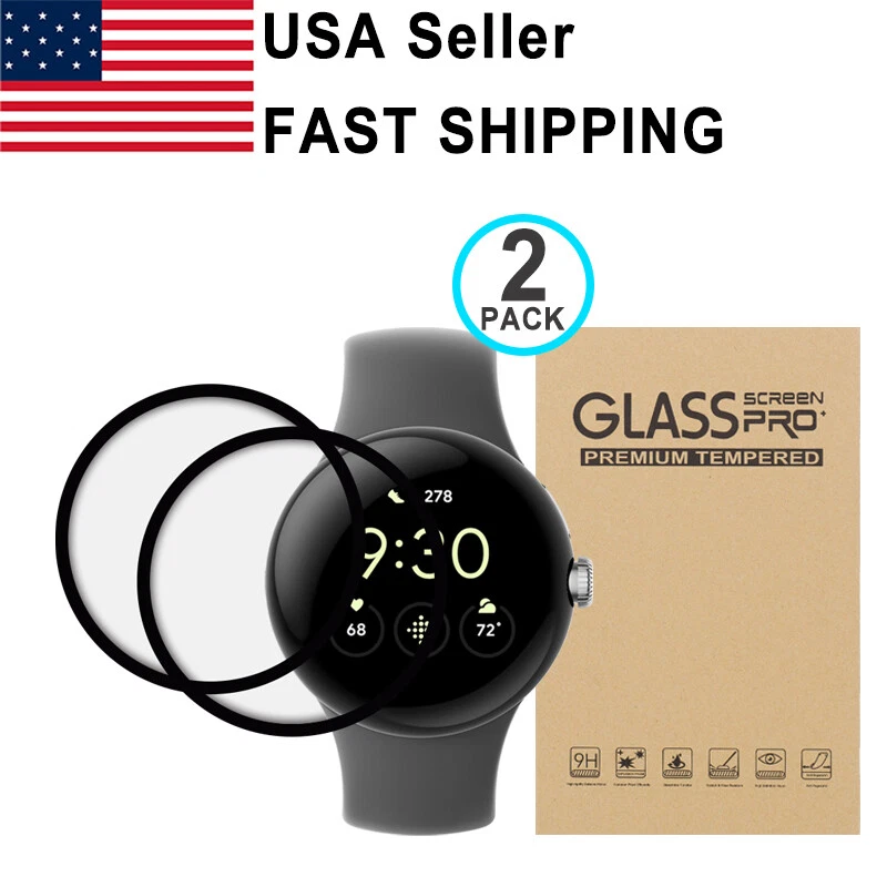 2PCS PMMA 3D Curved Soft Screen Protector For Google Pixel Watch 3 41/45MM - Image 1 of 1