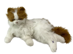 FurReal Friends Interactive Lulu The Cat Brown White Orange Hasbro 2008 Works - Picture 1 of 10