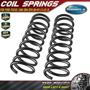 2x Coil Springs Rear Suspension for Ford Focus I DAW DBW DFW 98-04 1.4 1.6 1.8 - Picture 1 of 11