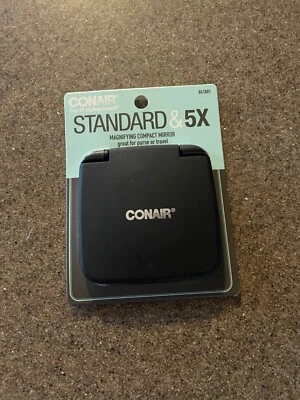 Conair Magnify Mirror 5X Compact Magnifying Glass & Mirror Great For On The Go - Image 1 of 2