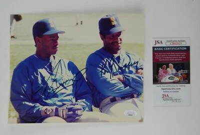 Ken Griffey Jr Ken Griffey Signed 8x10 Photo Seattle Mariners JSA COA - Image 1 of 4