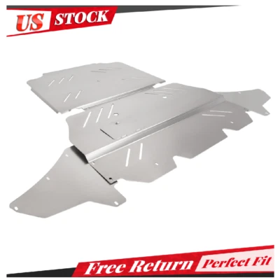 Aluminum Engine & Trans Splash Shield Under Tray For Audi A4 S4 B8.5 B8 2.0 3.0 Foto 1 de 4