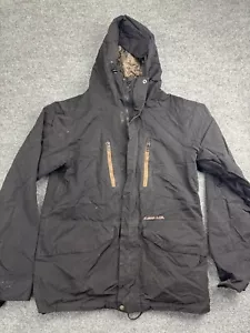 Armada Aspect Jacket Men's Large Black Hooded Full Zip Zipped Pockets Ski Snow - Picture 1 of 10