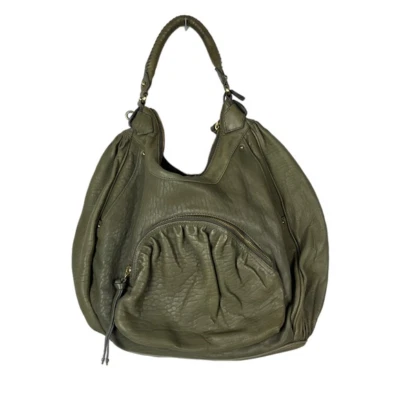 Botkier Bryant Leather Gray Green Hobo Shoulder Bag - Image 1 of 4