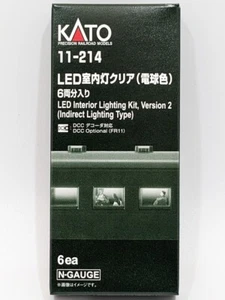 New Kato 11-214 LED Interior Lighting Kit Version 2 Pack of 6 Indirect lighting - Picture 1 of 2