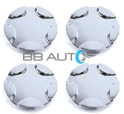 Conjunto de tampa central cubo roda 17" 5 raios cromado novo para 1999-2000 Ford Mustang GT - Imagem 1 de 4