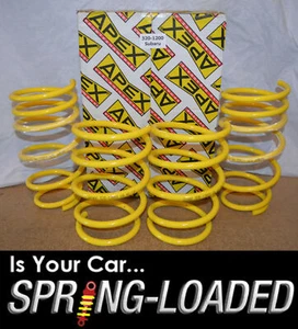 APEX Lowering Springs -30 for SUBARU Impreza WRX Sedan/Wagon NOT STi (GD) 03-07 - Picture 1 of 2