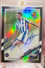 2020-21 TOPPS CHROME X REAL SOCIEDAD MIKEL MERINO BLACK REFRACTOR