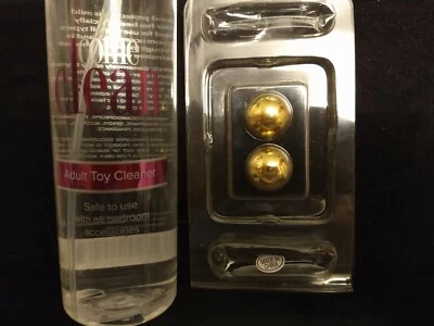 Pure Romance AUTÉNTICO BenWaBalls Kegel Limpiador de Juguete Pélvico y Adulto 8oz Foto 1 de 4