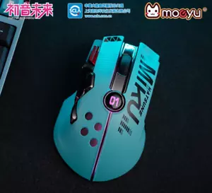 Mouse multifuncional inalámbrico moeyu x Vocaloid Hatsune Miku - Imagen 1 de 9