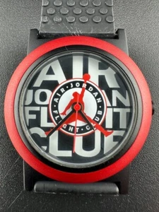 Vintage Air Jordan FLIGHT CLUB Wrist Watch Bulova (Needs Battery & Band) - Picture 1 of 11