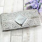 Personalised Classic Antique Silver Plated Jewellery Box-  Gift for Her Add Name
