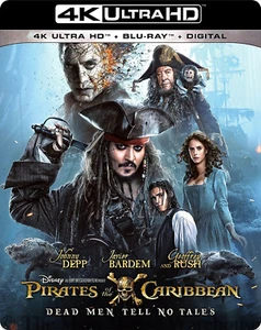 Pirates of the Caribbean Dead Men Tell No Tales 4K Ultra HD Blu-ray Digital Copy - Picture 1 of 1