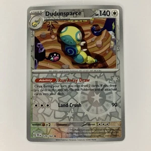 Dudunsparce 129/162 Reverse Holo Rare Temporal Forces Pokemon Card Near Mint NM - Picture 1 of 1