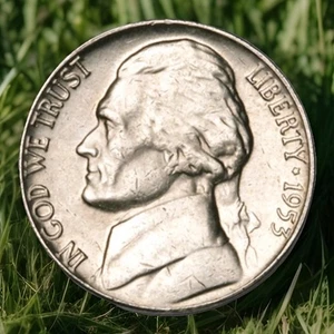 1953-P Jefferson Nickel GEM BU UNC From Original Roll FAST SHIPPING - Picture 1 of 8