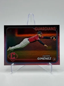 2024 Topps Series 1 #289 ANDRES GIMENEZ | Rainbow Foil - Picture 1 of 2