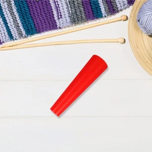 10pcs Yarn Winding Tubes Red PVC Plastic Bobbins For Sewing And Embroidery - Picture 1 of 17