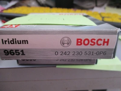 Bosch 9651  Iridium Spark Plug (Pack of 4) -NEW IN BOX! - Image 1 of 4