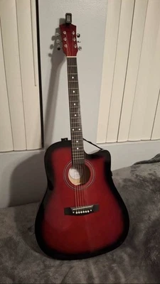 Beginner 41-inch Acoustic Guitar Kit - Image 1 of 4