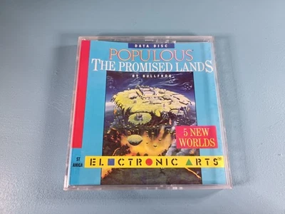 Populous The Promised Lands - Amiga Diskette Spiel - Bild 1 von 3