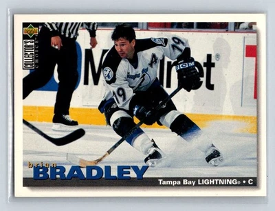 1995-96 Collector's Choice #128 Brian Bradley Tampa Bay Lightning - Image 1 of 2