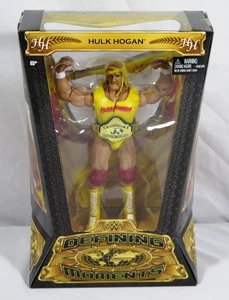 Figurine WWE Defining Moments Hulk Hogan Wrestlemania 3 Mattel 2014 - Photo 1/6