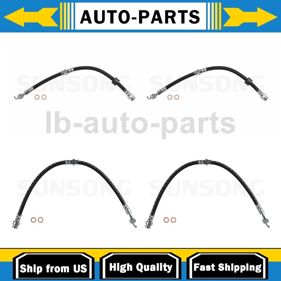 Тормозной шланг передний задний для Mazda Protege5 2,0 л 2002-2003 4x - Изображение 1 из 4
