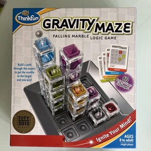 ThinkFun Gravity Maze Falling Marble Logic Game Puzzle Educational STEM Toy 8+ - Imagen 1 de 10