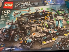 LEGO Ultra Agents: Ultra Agents Mission Hq 70165 Open Box Complete Sealed Bags