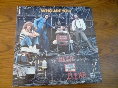 The Who - Who Are You  LP - MCA Records MCA-3050 - Image 1 of 3